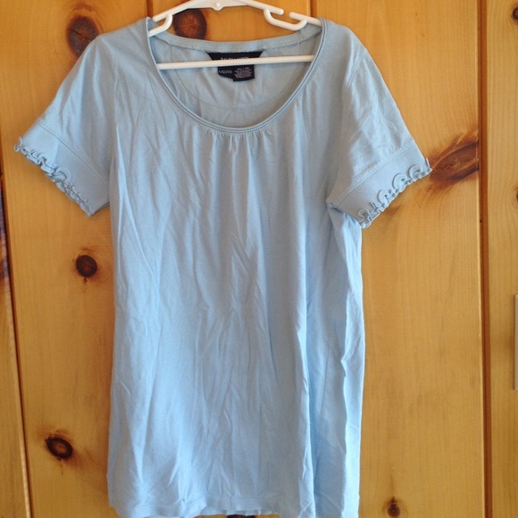 Baby blue t-shirt