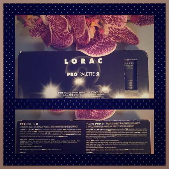 Lorac Pro Palette # 2 with Eye Primer