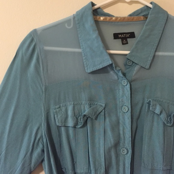 SOLD! Shirtdress - Picture 2 of 4