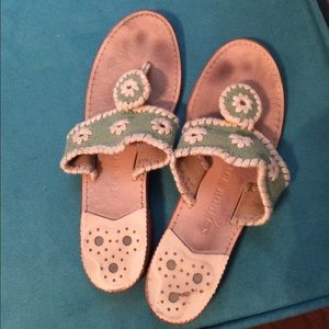 Light green Jack Rogers size 8