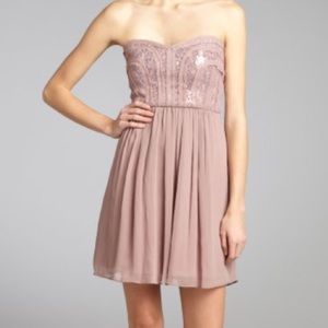 Strapless BCBG Dress