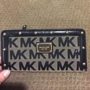 Studded Michael Kors wallet