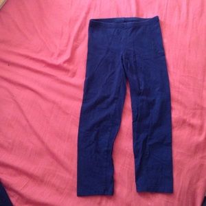 Capri leggings dark blue