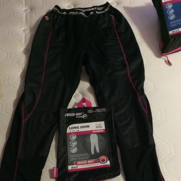 ****Brand spankin new **** black large long johns