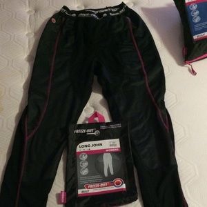 ****Brand spankin new **** black large long johns