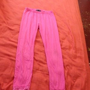 Pink Capri leggings