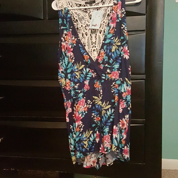 Floral romper