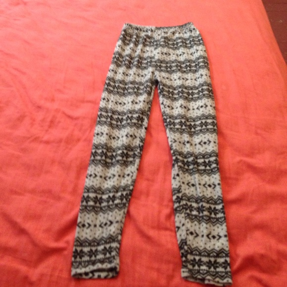 Fleece leggings