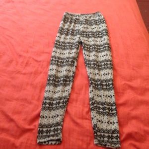 Fleece leggings