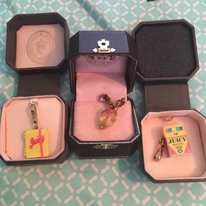 3 juicy couture charm