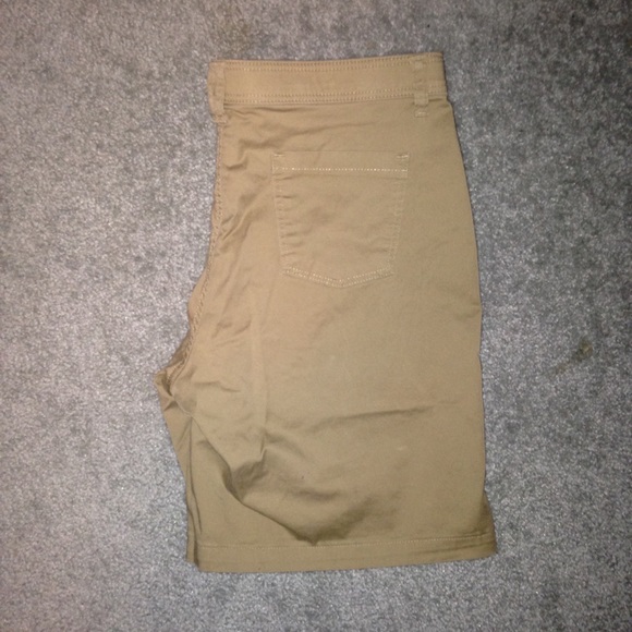 Khaki Bermuda Shorts - Picture 2 of 2