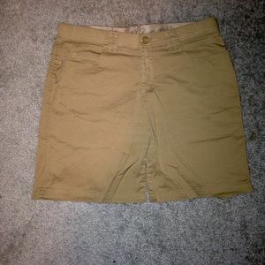 Khaki Bermuda Shorts