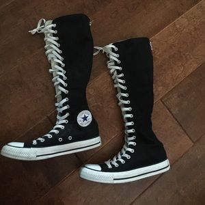 Tall converse shoes