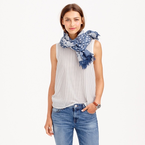 J. Crew Silk Front Tank - Picture 2 of 4