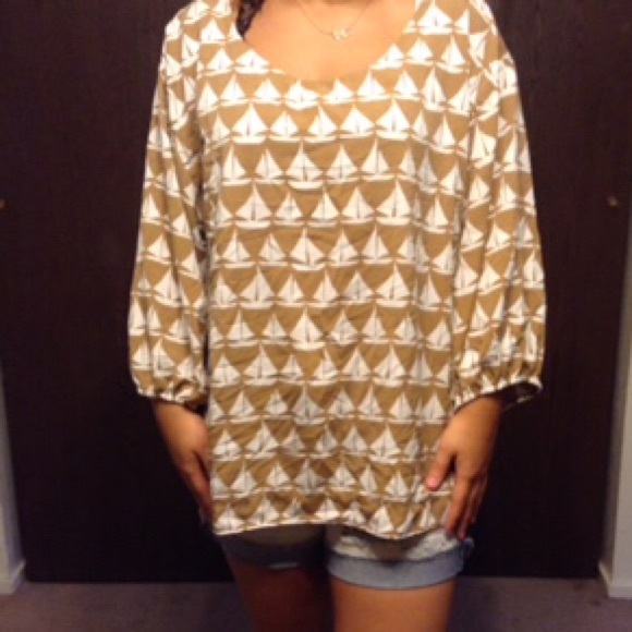 Beige Summer Top
