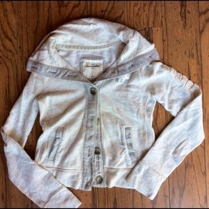 Abercrombie & Fitch Fleece-Lined Sweatshirt Large