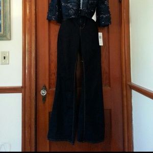 Dark blue "The Rock Star" flare denim jeans SZ 12