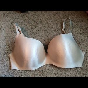Nude colored BODY BY VICTORIA VS wire free bra