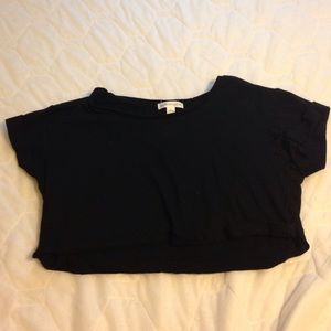 Black Crop Top