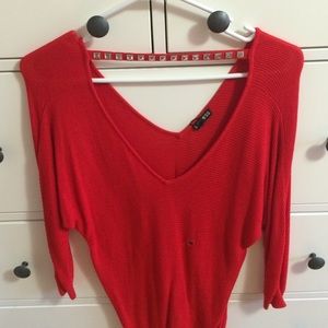 Red Express sweater