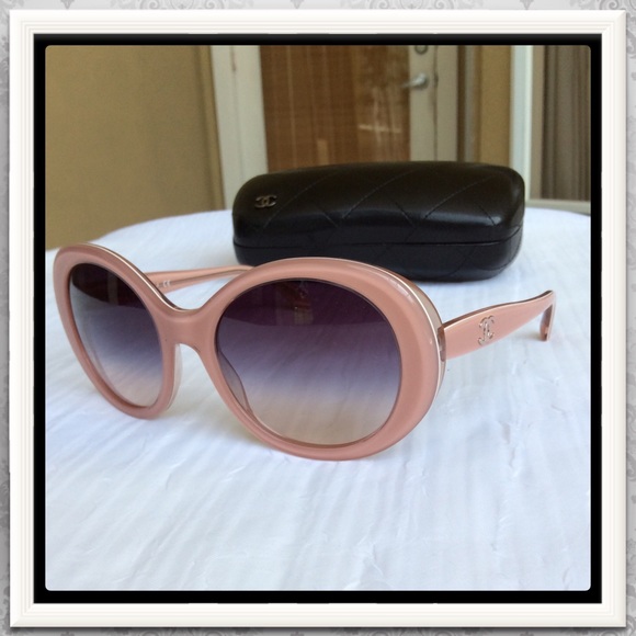 New Pink Chanel Sunglasses 5238 - Picture 2 of 4