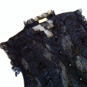 ➕Sheer Lace Top➕