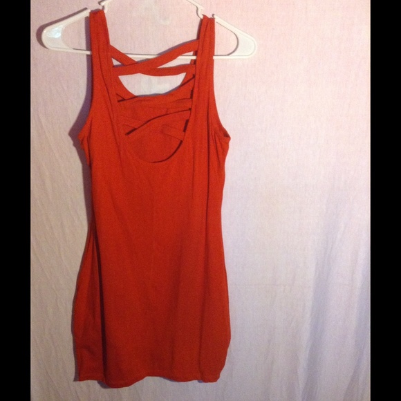 Sexy red dress !