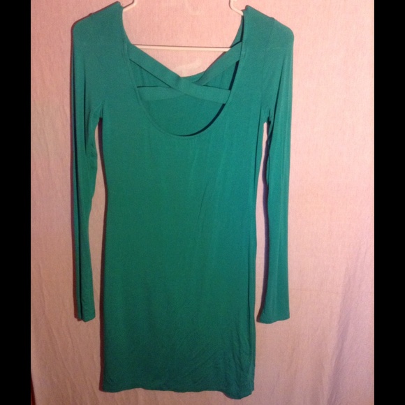Turquoise dress