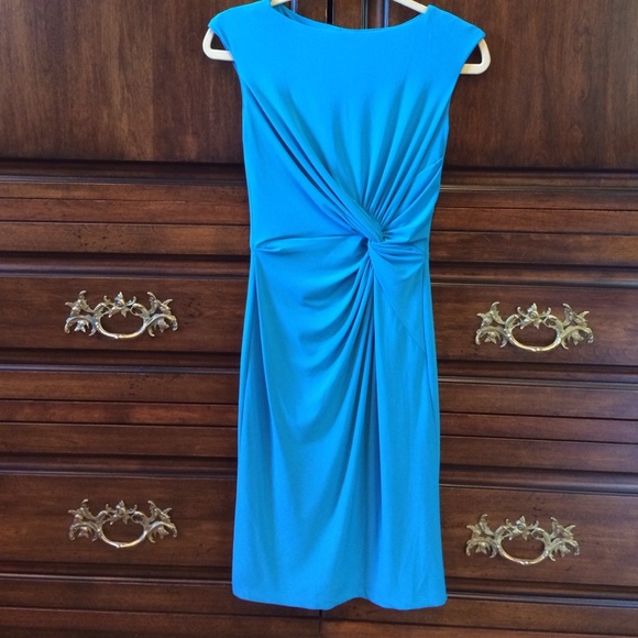 Size 2 Lauren Ralph Lauren Turquoise Dress