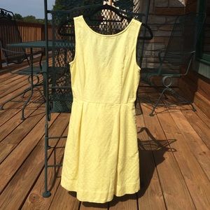 Yellow A-Line Dress by "Frenchi" from Nordstrom