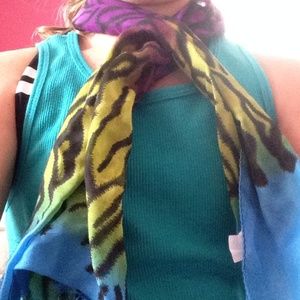 Zebra scarf
