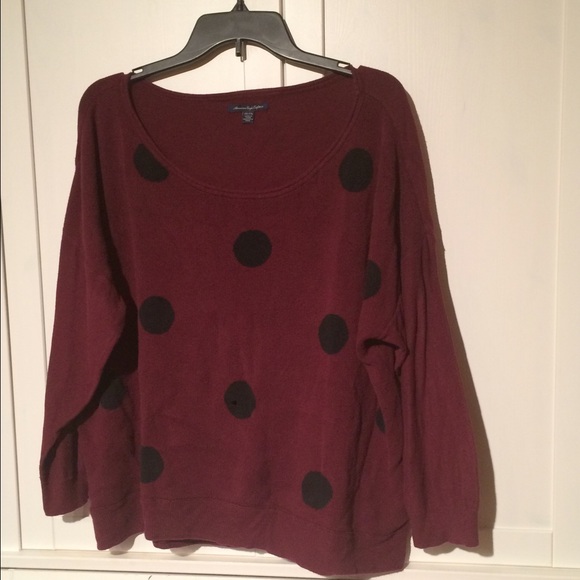 American Eagle Outfitters Tops - American Eagle Polka Dot Sweater
