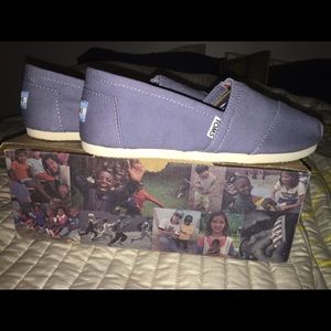 TOMS Classic Blue canvas