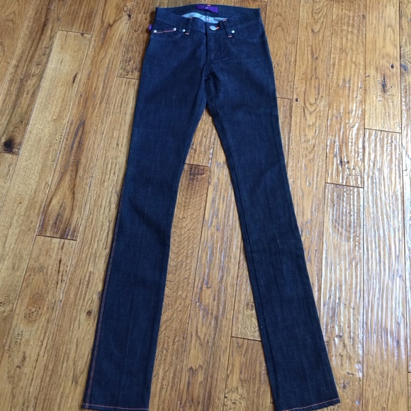 Size 24/34 Dark Wash Victoria Beckham Jeans - Picture 2 of 4