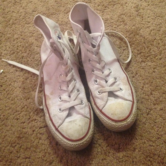White high top converse