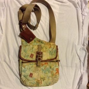 Fossil messenger bag