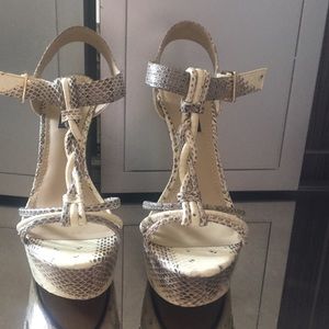 Rachel Zoe Snakeskin heels