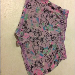 Justice elastic shorts