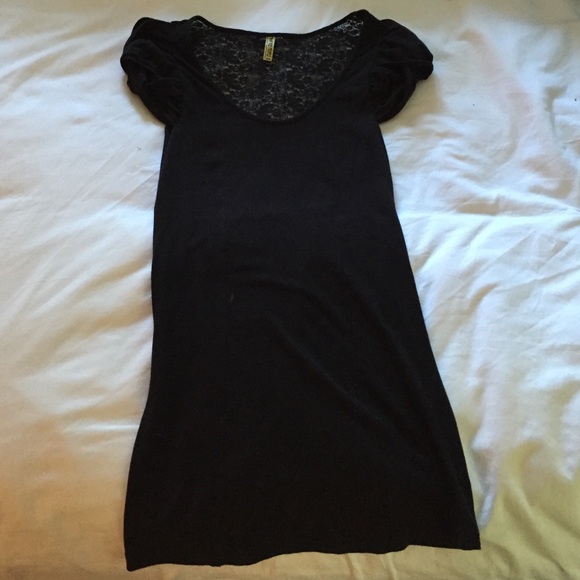 Free people lace back Bodycon dress