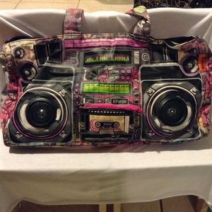 Boom box beach bag