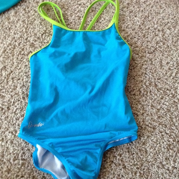 Youth girls swim team bathing suit