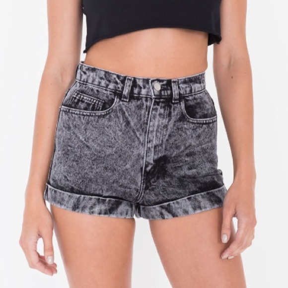 American Apparel Acid Wash Shorts (SOLD) - Picture 2 of 4