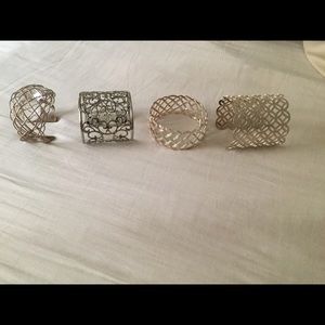 4 cuff bracelets