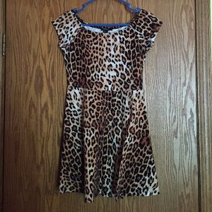 Leopard print dress