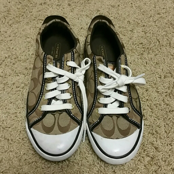 Reduced!!Coach Barrett Signature Sneakers