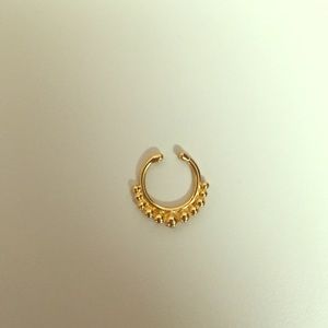 FAUX septum ring
