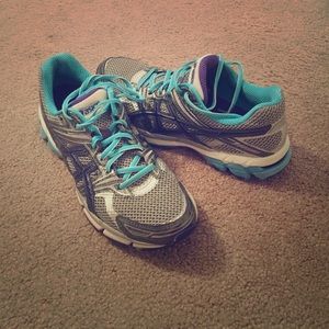 Asics running shoes, size 9.5