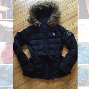 Abercrombie Kids parka coat/jacket size m