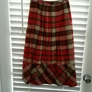 Plaid skirt