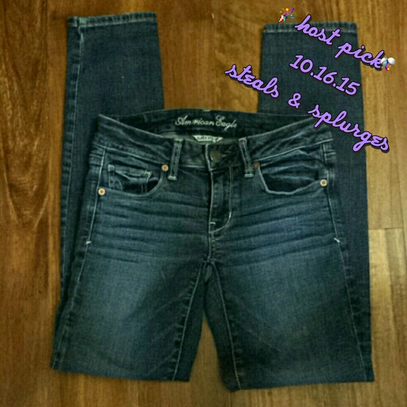 🎉hp🎊American Eagle skinny jeans sz 2 short